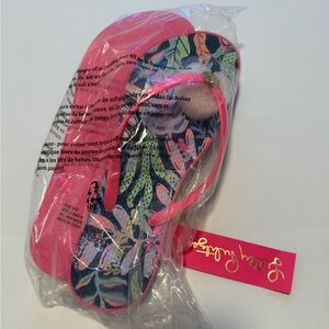 Lilly Pulitzer Oyster Bay Flip Flops